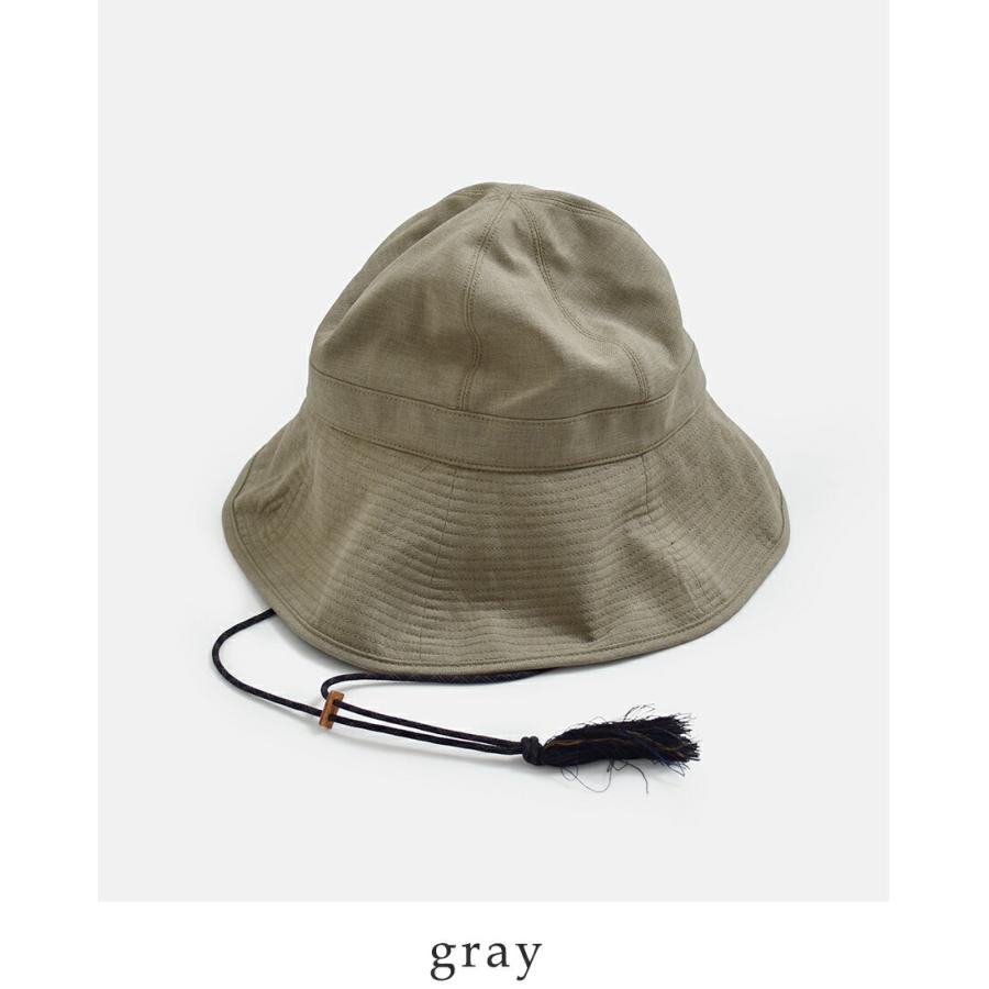 Nine Tailor（ナインテイラー） ストラップ付 ハット 帽子 Lupine Hat