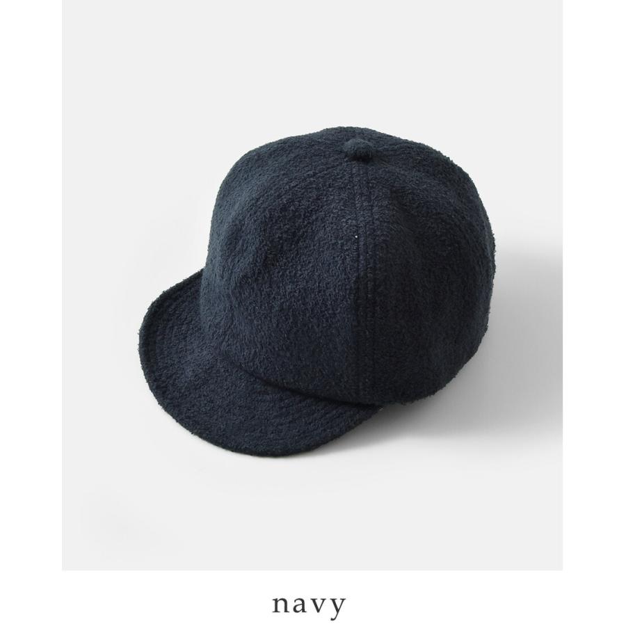 Nine Tailor（ナインテイラー） レザーベルト 6パネル キャップ 帽子
