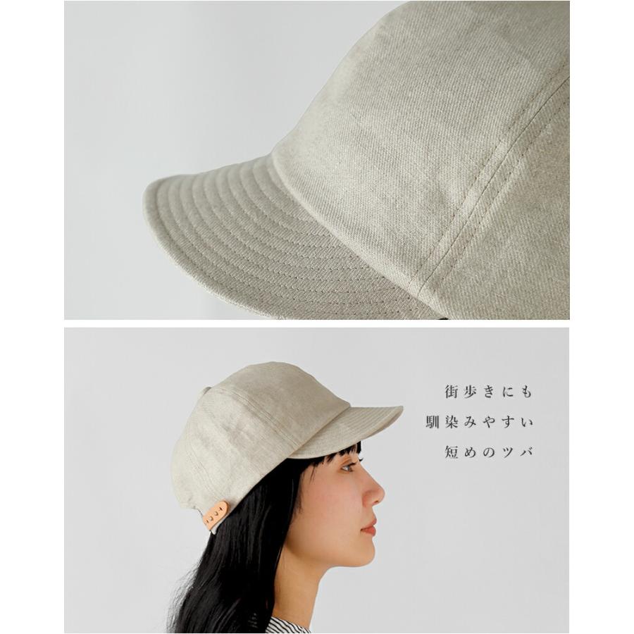 Nine Tailor（ナインテイラー） レザーベルト 6パネル キャップ 帽子