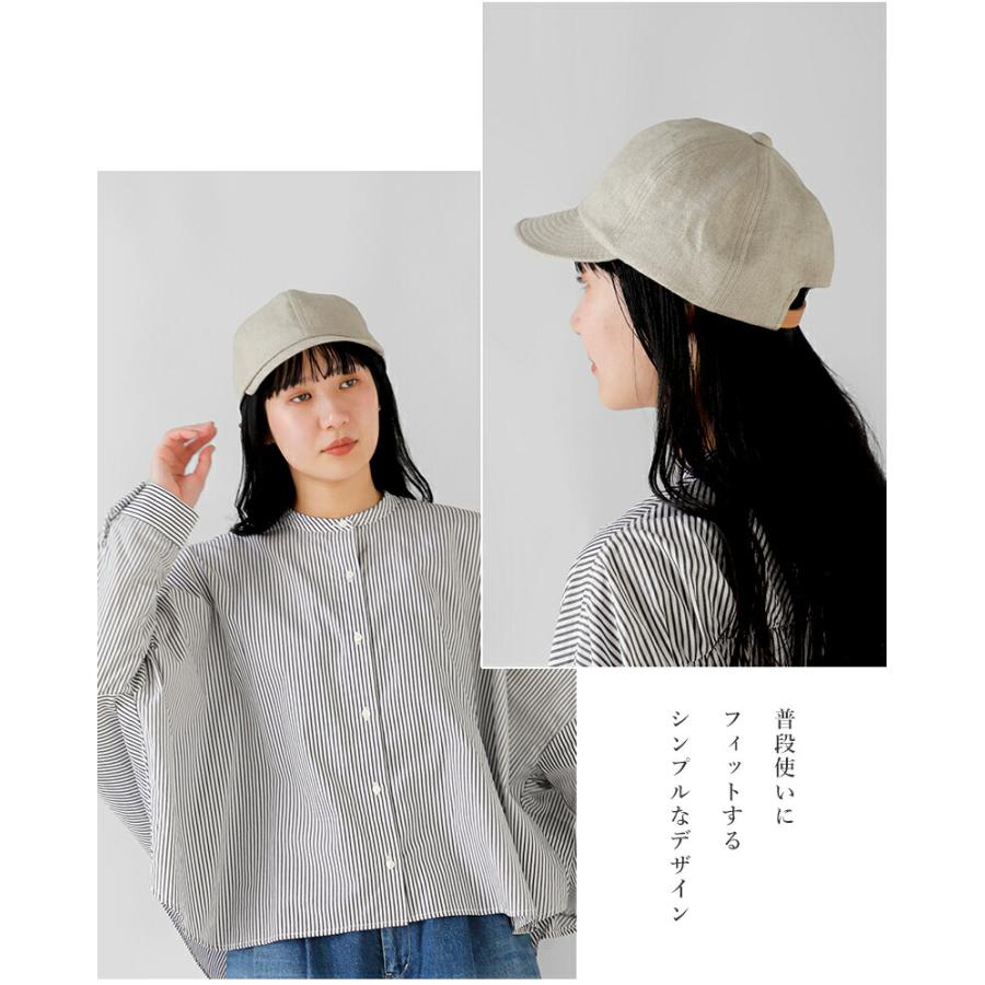 Nine Tailor（ナインテイラー） レザーベルト 6パネル キャップ 帽子