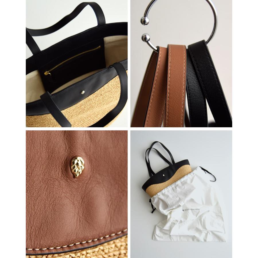ヘレンカミンスキー HELEN KAMINSKI ラフィアブレード トートバッグ Nadee Raffia Braid Tote nadee-tote レディース 春夏 2026ss新作の画像