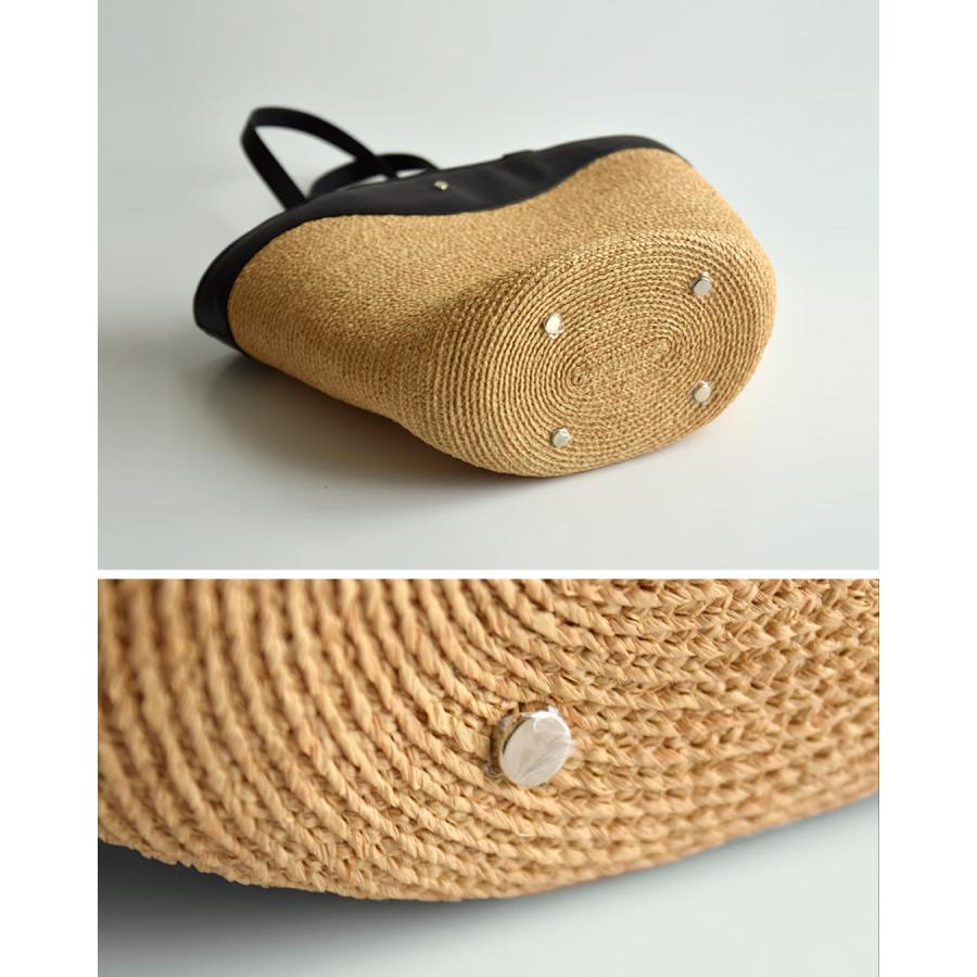 ヘレンカミンスキー HELEN KAMINSKI ラフィアブレード トートバッグ Nadee Raffia Braid Tote nadee-tote レディース 春夏 2026ss新作の画像