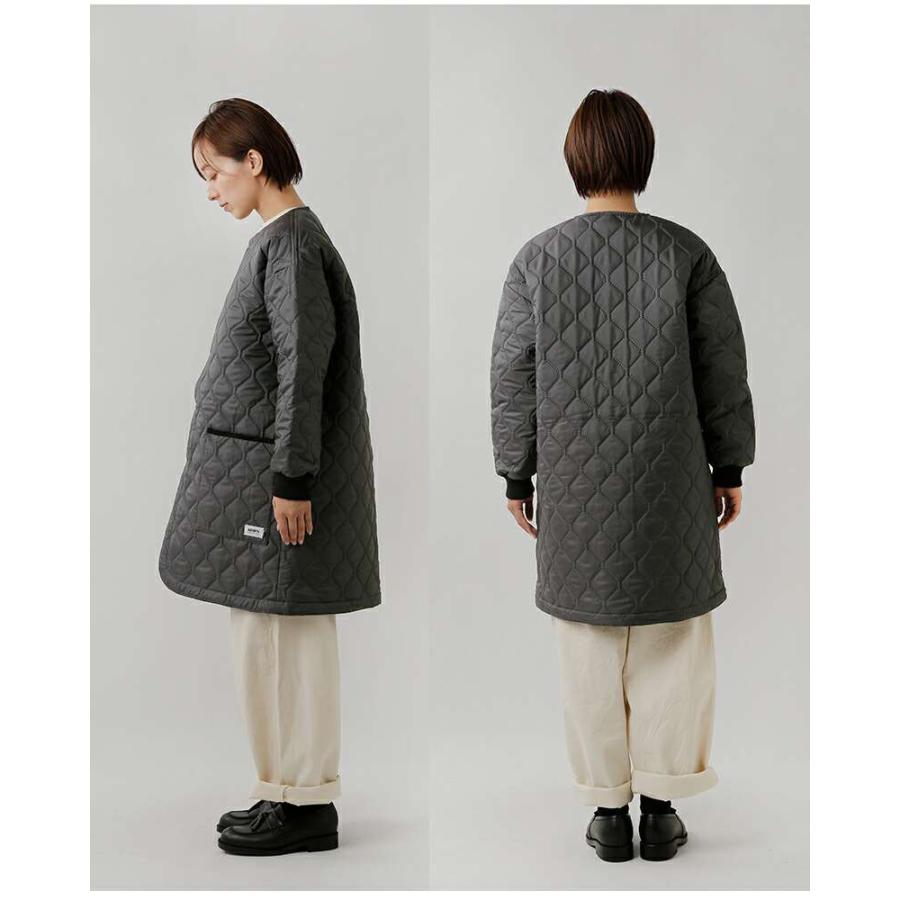 30%OFF】ARMEN アーメン ヒートキルト オーバーサイズ ノーカラー 