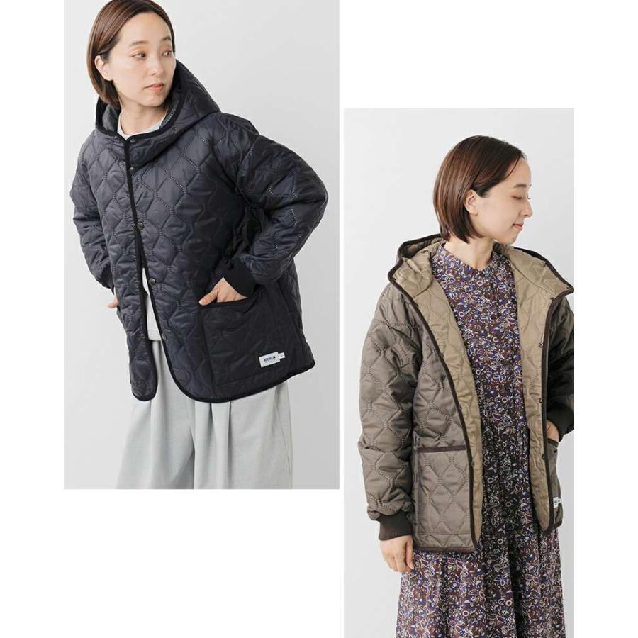 ARMEN（アーメン） ヒートキルト オーバーサイズ フーデッド