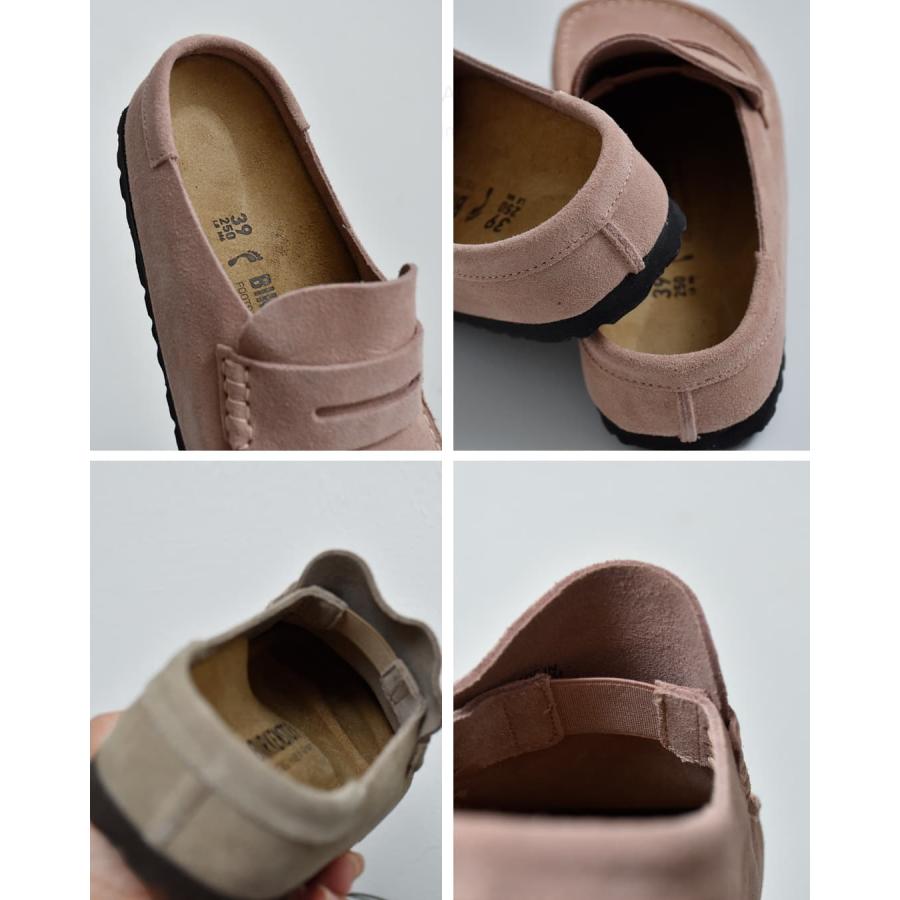 BIRKENSTOCK（ビルケンシュトック） スエードレザー ナロー クロッグ