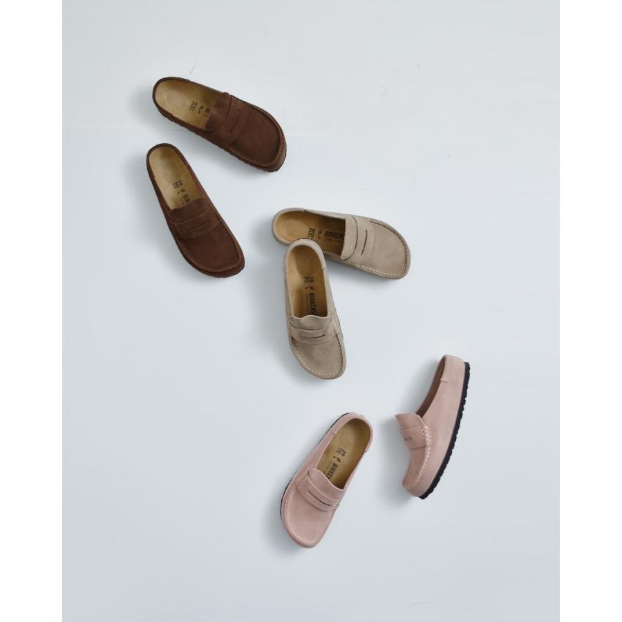 BIRKENSTOCK（ビルケンシュトック） スエードレザー ナロー クロッグ