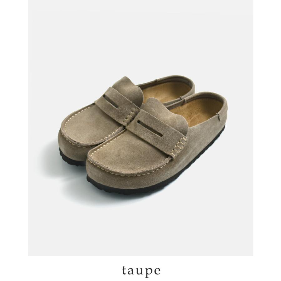 BIRKENSTOCK（ビルケンシュトック） スエードレザー ナロー クロッグ