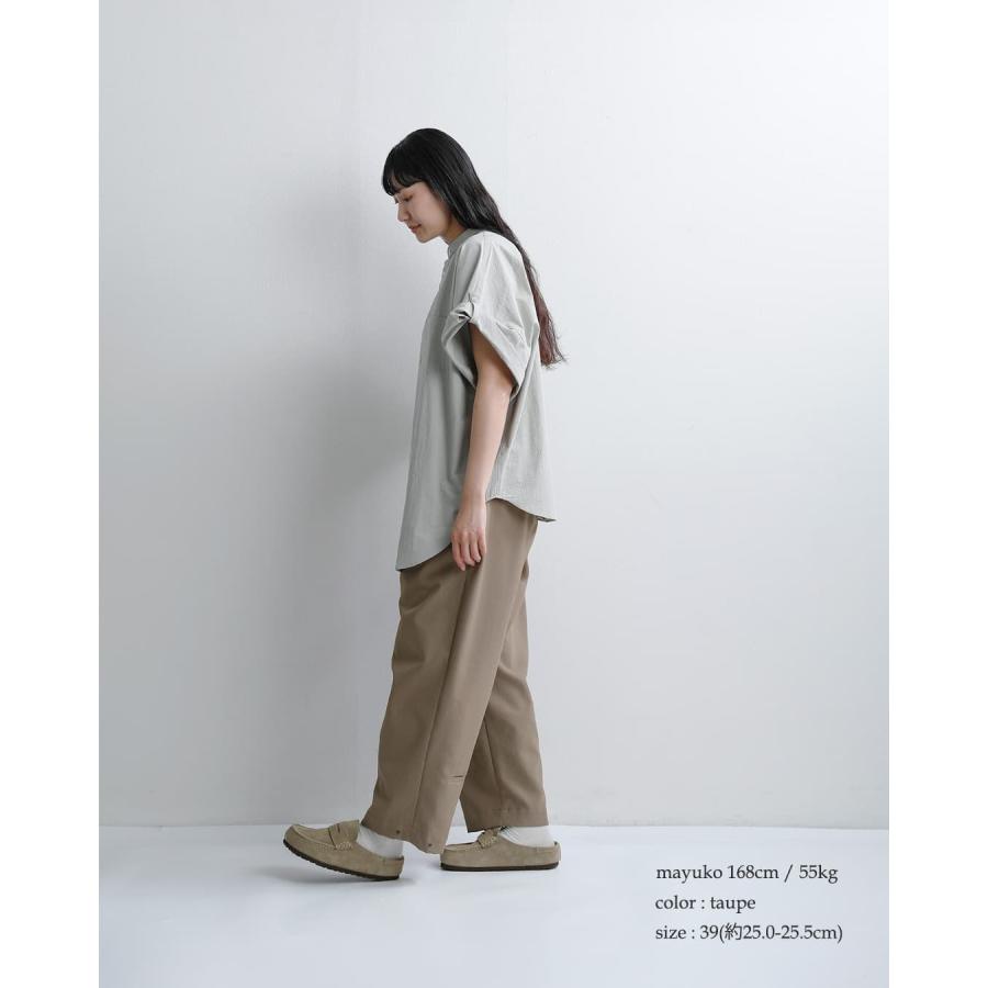 BIRKENSTOCK グレー スエード クロッグサンダル BIRKENSTOCK（ビルケンシュトック） スエードレザー ナロー クロッグ