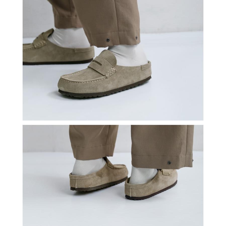 BIRKENSTOCK（ビルケンシュトック） スエードレザー ナロー クロッグ