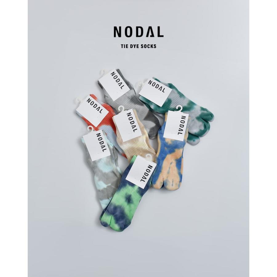 NODAL（ノーダル） ゆうパケット選択可 タイダイ アンクル ソックス