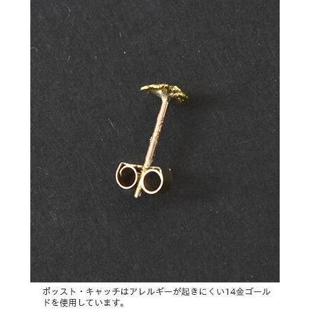 ソウス SOURCE ゴールドナゲットピアスGold Nugget Earrings ng-p-01