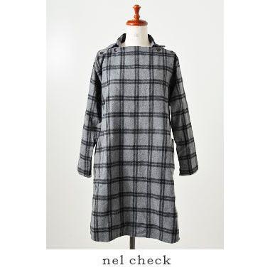 Nisica ニシカ ネルチェックデッキマンワンピース Nis 677 Aranciato 通販 Yahoo ショッピング