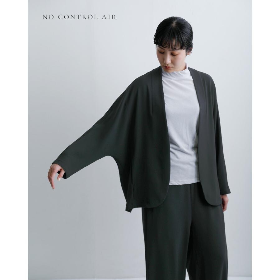 ノーコントロールエアー NO CONTROL AIR ライトクレープダブルクロス ドルマン ジャケット nk-nc9846jk レディース  春夏 2026ss新作の画像
