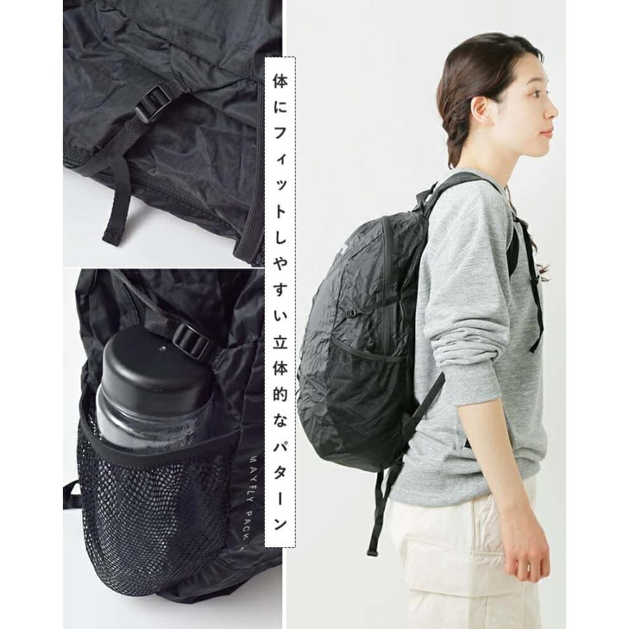 【クーポン対象】ノースフェイス THE NORTH FACE  ポケッタブル メイフライ パック 22L Mayfly Pack 22 nm62376 ユニセックス｜aranciato｜09