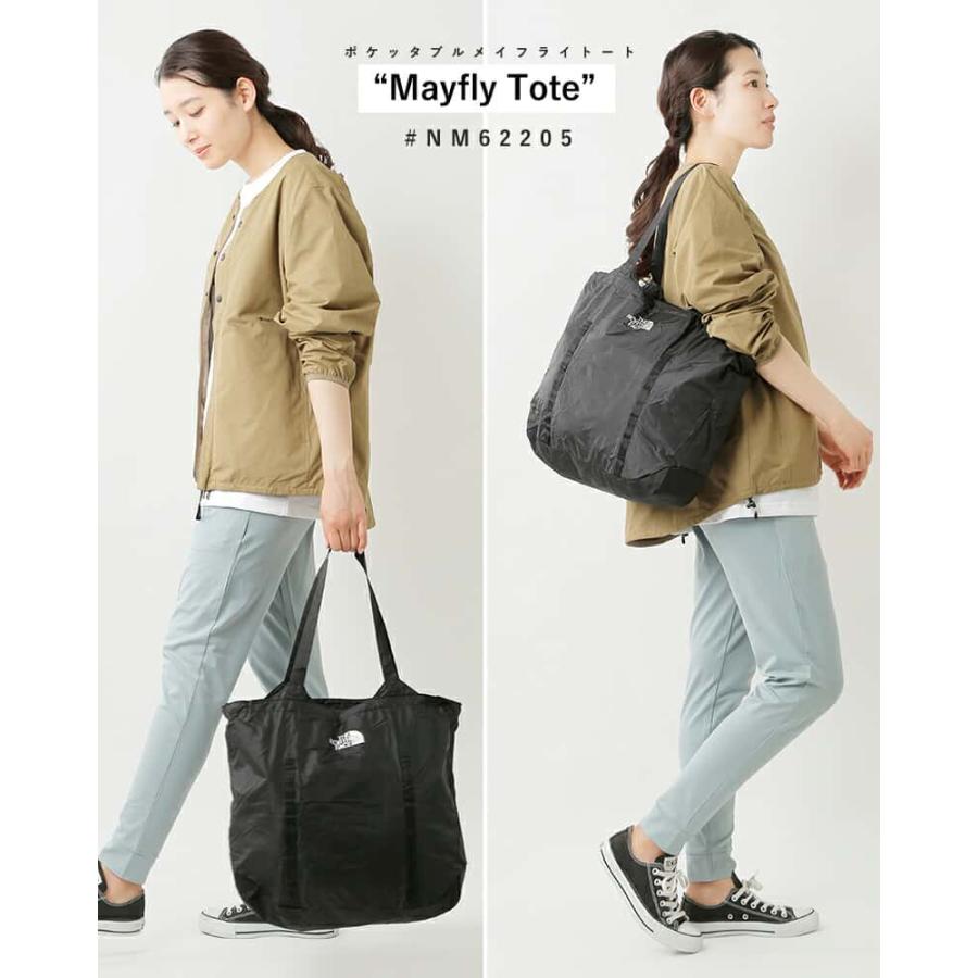 ノースフェイス THE NORTH FACE  ポケッタブル メイフライ トート Mayfly Tote nm62377 ユニセックス｜aranciato｜05