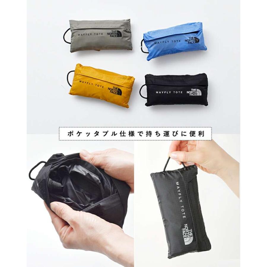 ノースフェイス THE NORTH FACE  ポケッタブル メイフライ トート Mayfly Tote nm62377  ユニセックス | THE NORTH FACE | 11