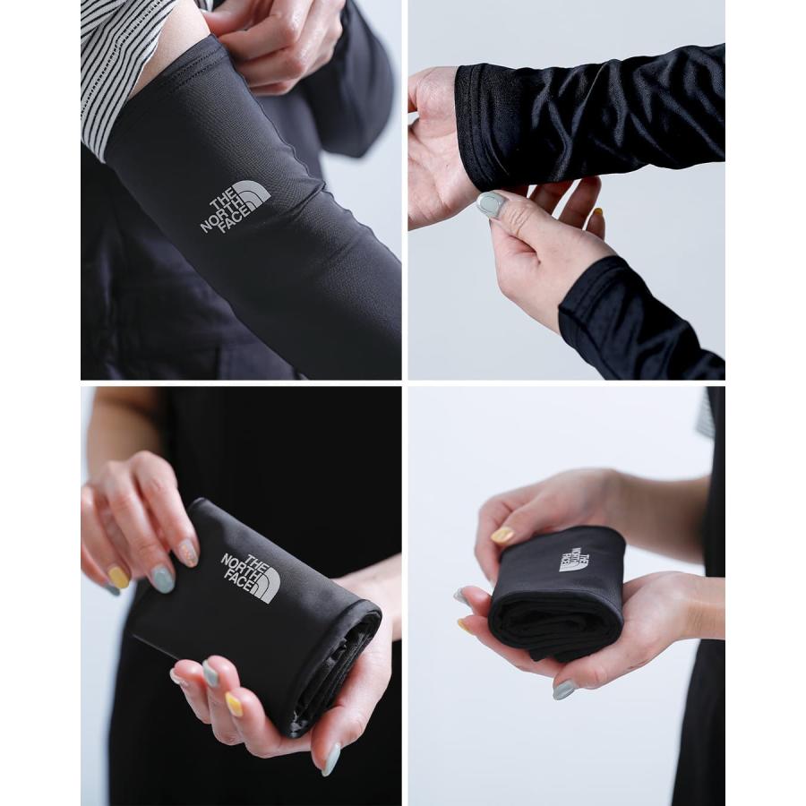 h.ANARCHY アームカバー付きノースリー THE NORTH FACE｜ドライ ドット アームカバー Dry Dot Arm Cover