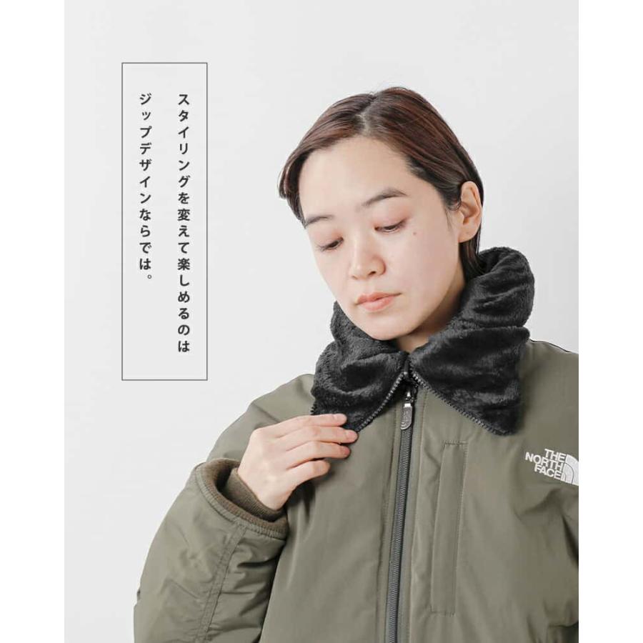 【クーポン対象】THE NORTH FACE ノースフェイス リバーシブル ネックゲイター ジップ Reversible Neck