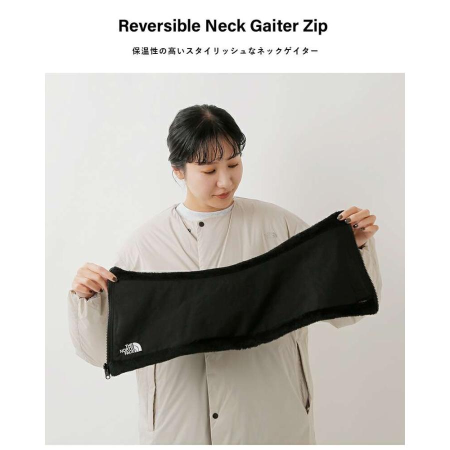 ノースフェイス THE NORTH FACE リバーシブル ネック ゲイター ジップ Reversible Neck Gaiter Zip nn72510 ユニセックス 2025aw新作