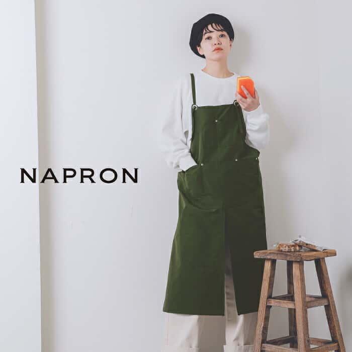 ビンテージエプロン napron NAPRON ナプロン 60 40クロス スプリット エプロン np