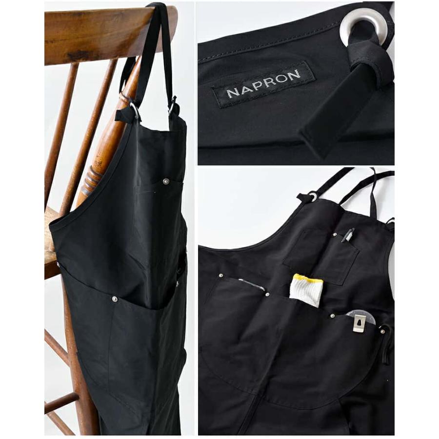 napron（ナプロン） 60 40クロス スプリット エプロン np-ap21-20a
