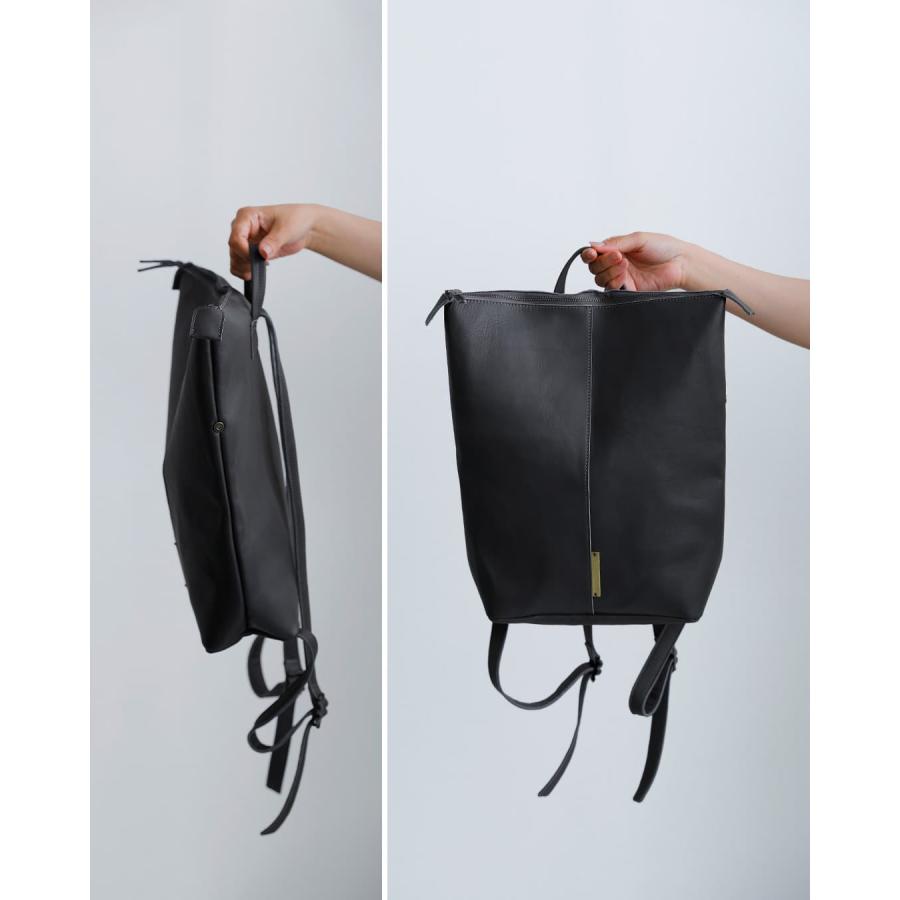 yucchino（ユッキーノ） レザー ナップサック OTONA eco-bag KNAPSACK