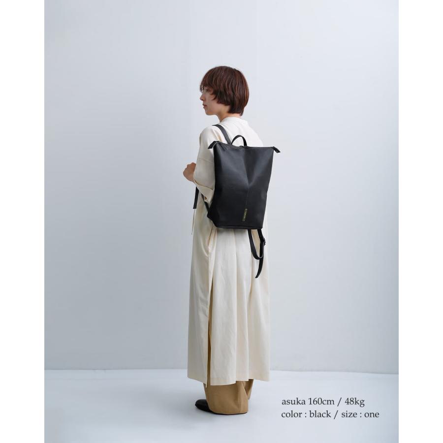 yucchino（ユッキーノ） レザー ナップサック OTONA eco-bag KNAPSACK