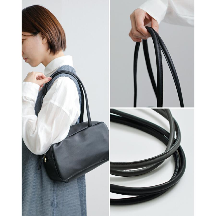yucchino（ユッキーノ） レザー スモール ボストン バッグ OTONA eco