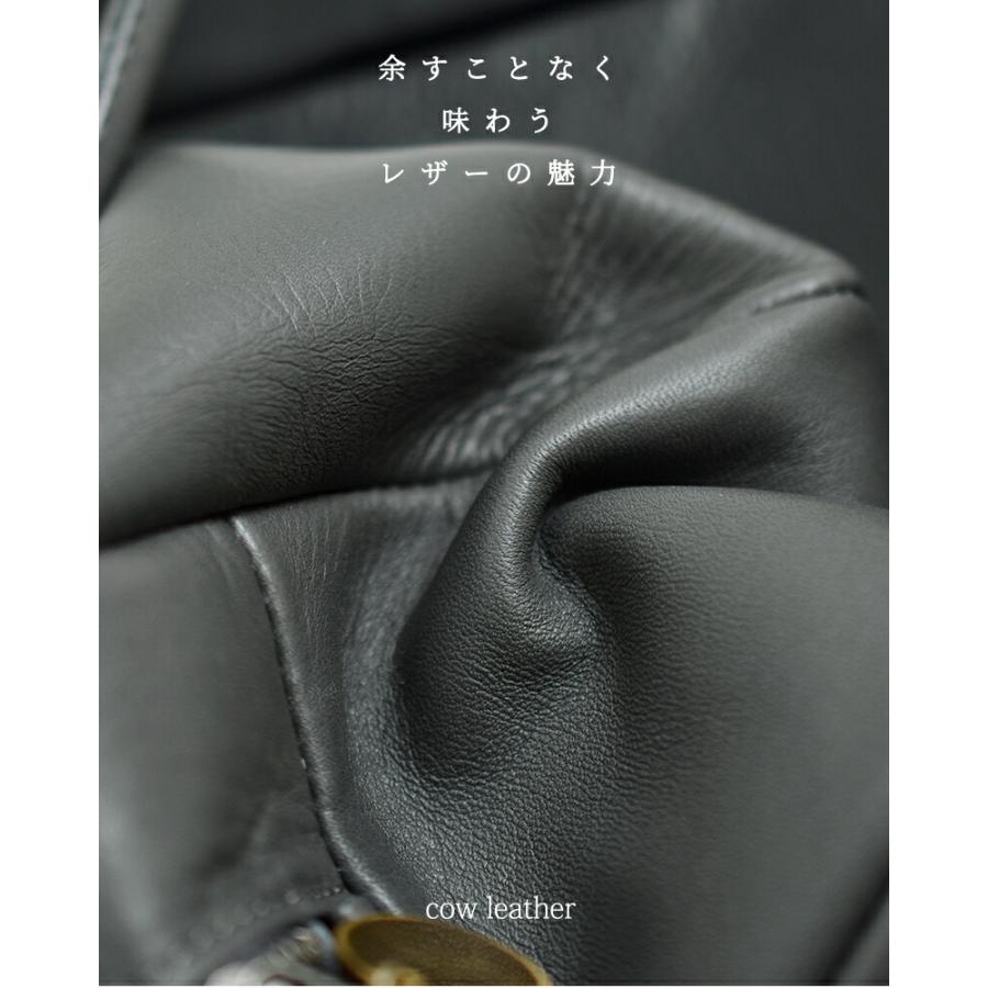 yucchino（ユッキーノ） レザー スモール ボストン バッグ OTONA eco