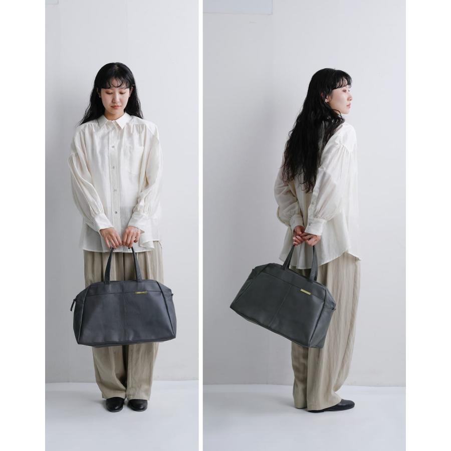 yucchino（ユッキーノ） レザー トラベリング ボストンバッグ OTONA