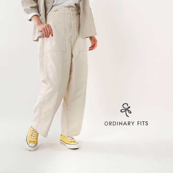 ordinaryfits オーディナリーフィッツ コットンジェームスパンツ of-p046｜aranciato｜02