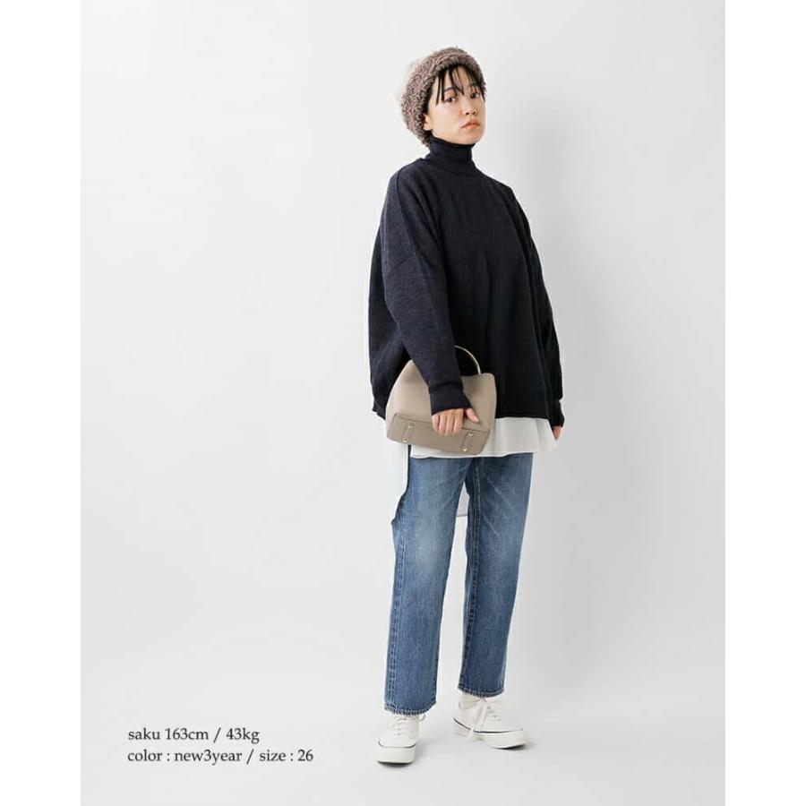 ordinaryfits オーディナリーフィッツ 5ポケット アンクル ユーズド デニム パンツ om-p020-same1｜aranciato｜03