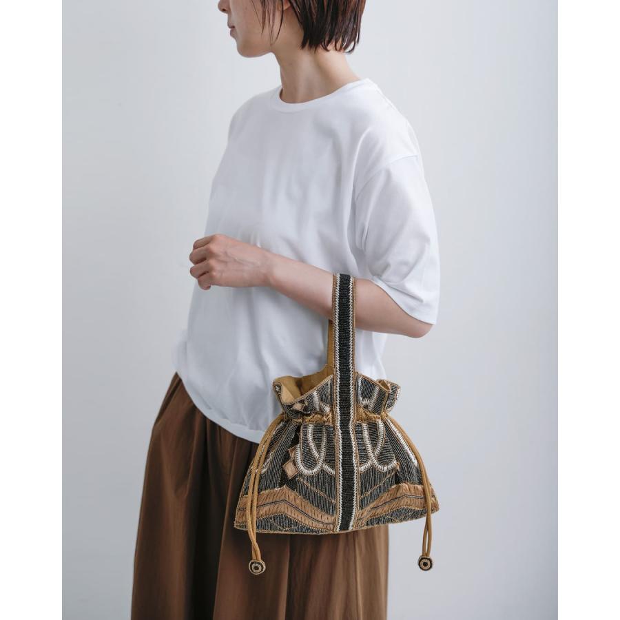 MARCHER（マルシェ） ガラスビーズ ワンハンドル バッグ onehandle-bag