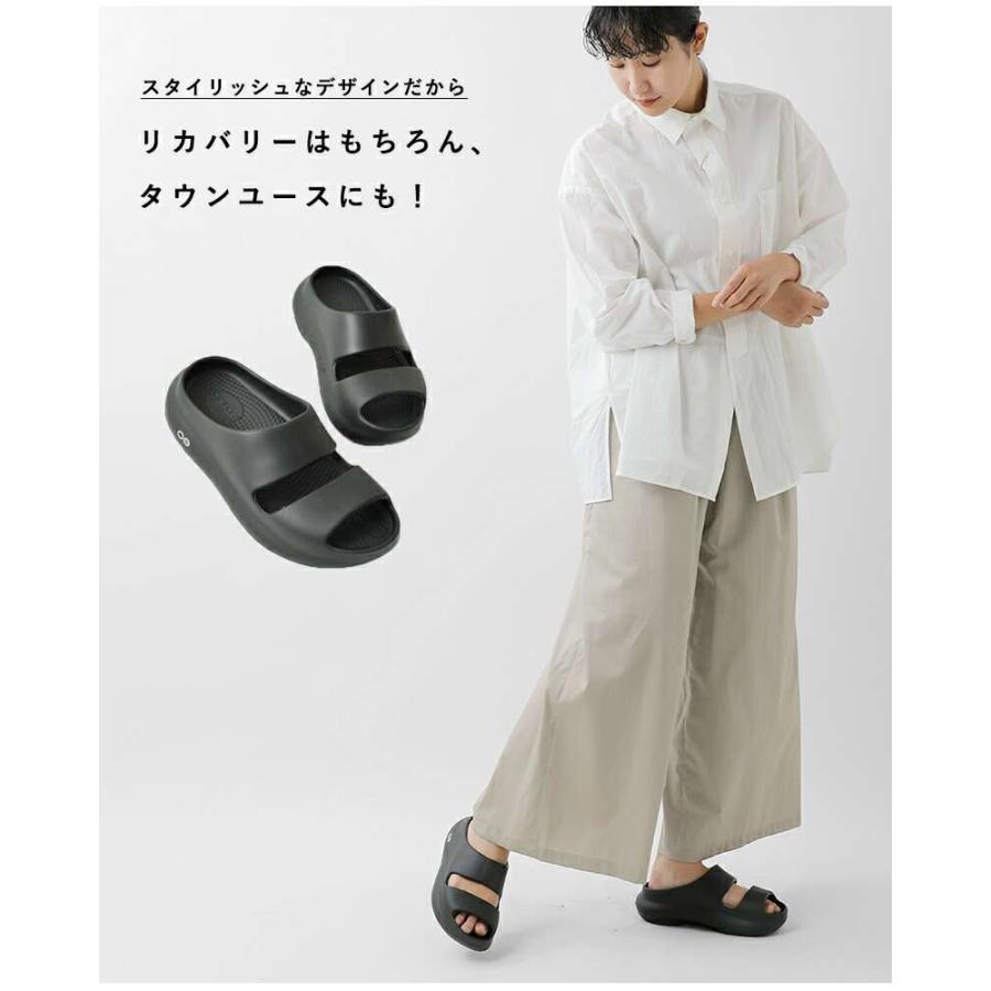 【美品】<OOFOS>OOyea サンダル OOyea - Chalk – OOFOSオフィシャルサイト