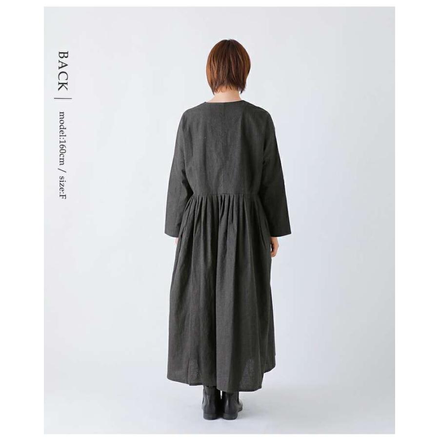 MAGALI（マガリ） コットン リネン フリル ワンピース op198