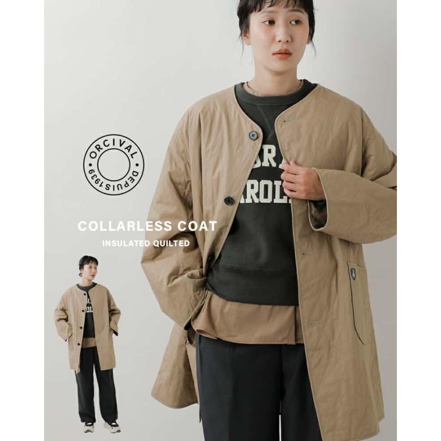 オーチバル オーシバル ORCIVAL コットン インサレーション キルト 