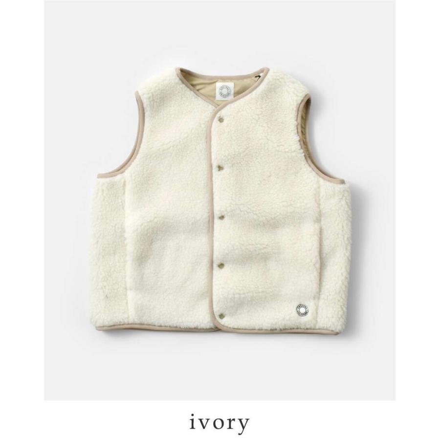 ORCIVAL オーチバル オーシバル ボアフリース ラウンドネック ベスト