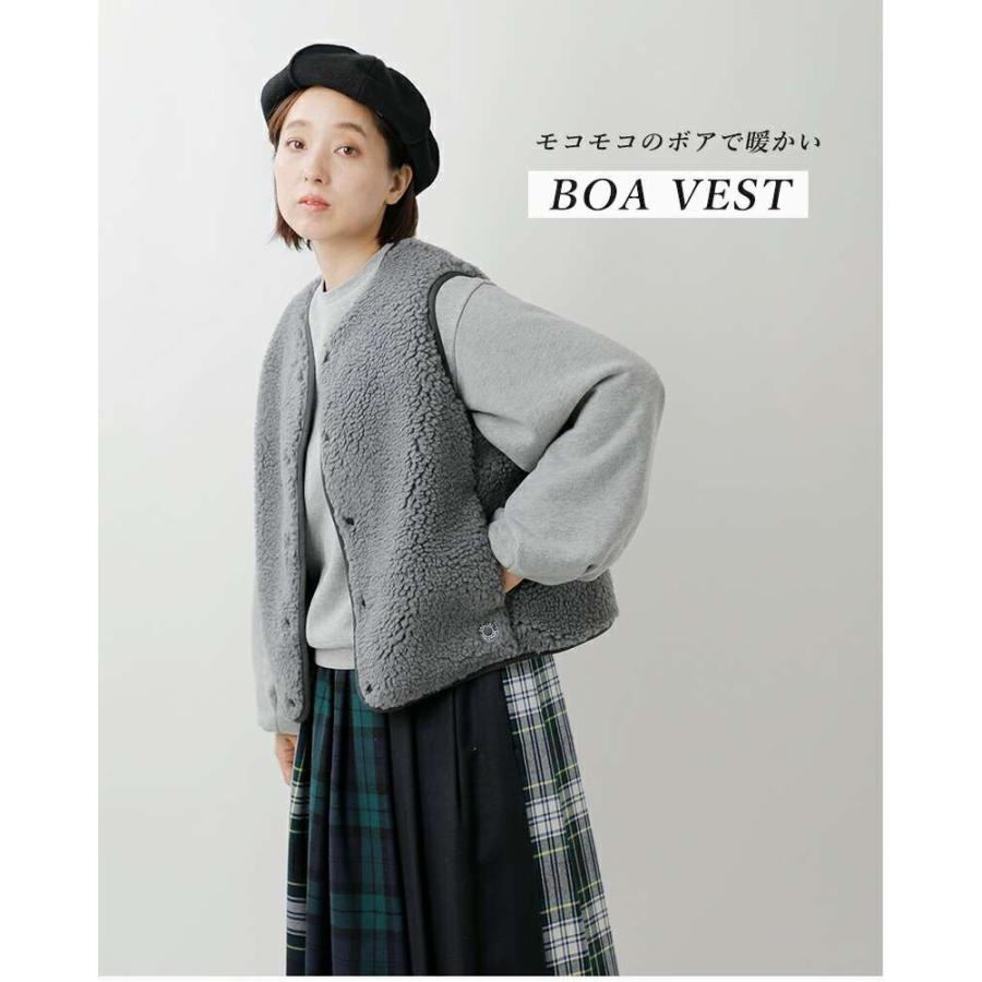 ORCIVAL（オーシバル） オーチバル ボアフリース ラウンドネック