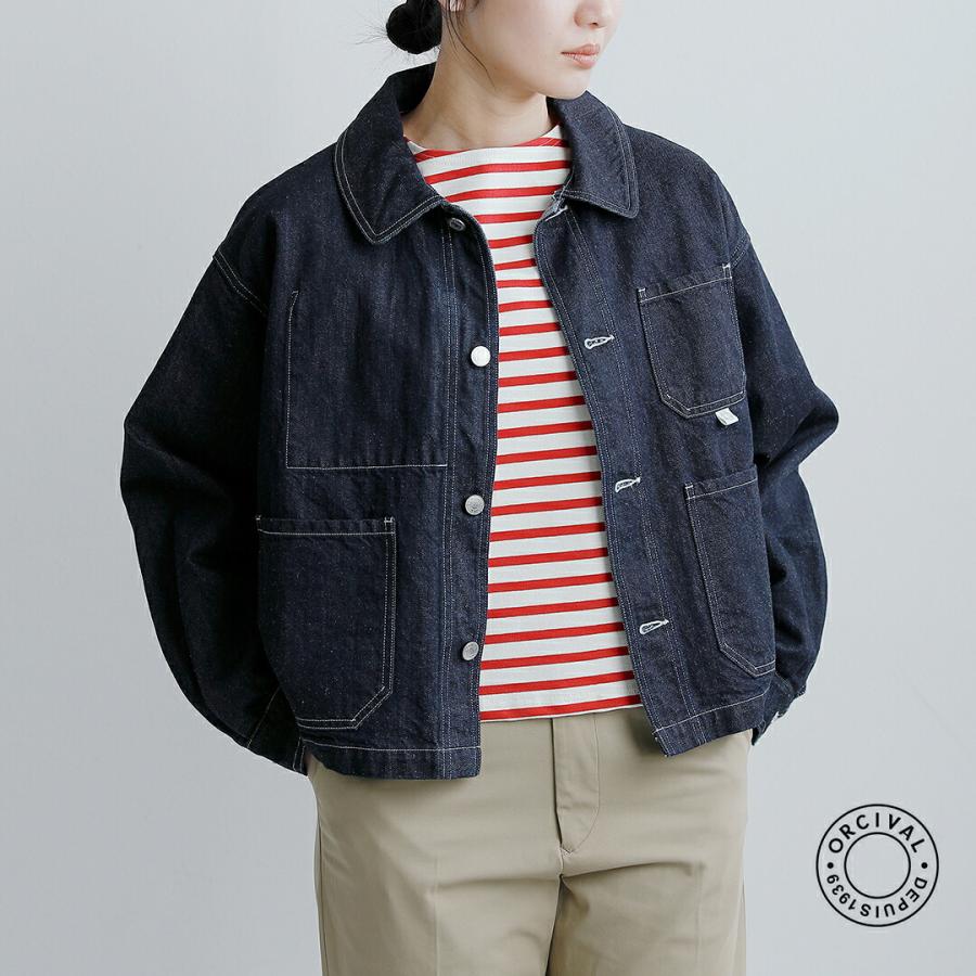 超美品 ORCIVAL オーチバル オーシバル デニム プルオーバー ORCIVAL｜ライト デニム プルオーバー シャツ or-b0129kdl-mn - Piu di