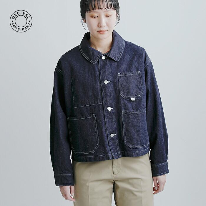 ORCIVAL デニムジャケット　オーチバル ORCIVAL（オーシバル） オーチバル コットンヘンプデニム カバーオール