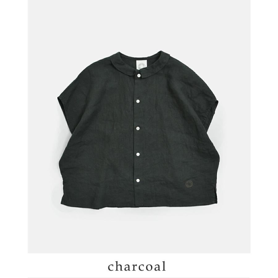 オーチバル オーシバル ORCIVAL  リネン フレンチスリーブ シャツ or-b0360ylm-26ss  春夏 レディース海外出荷不可 2026ss新作の画像