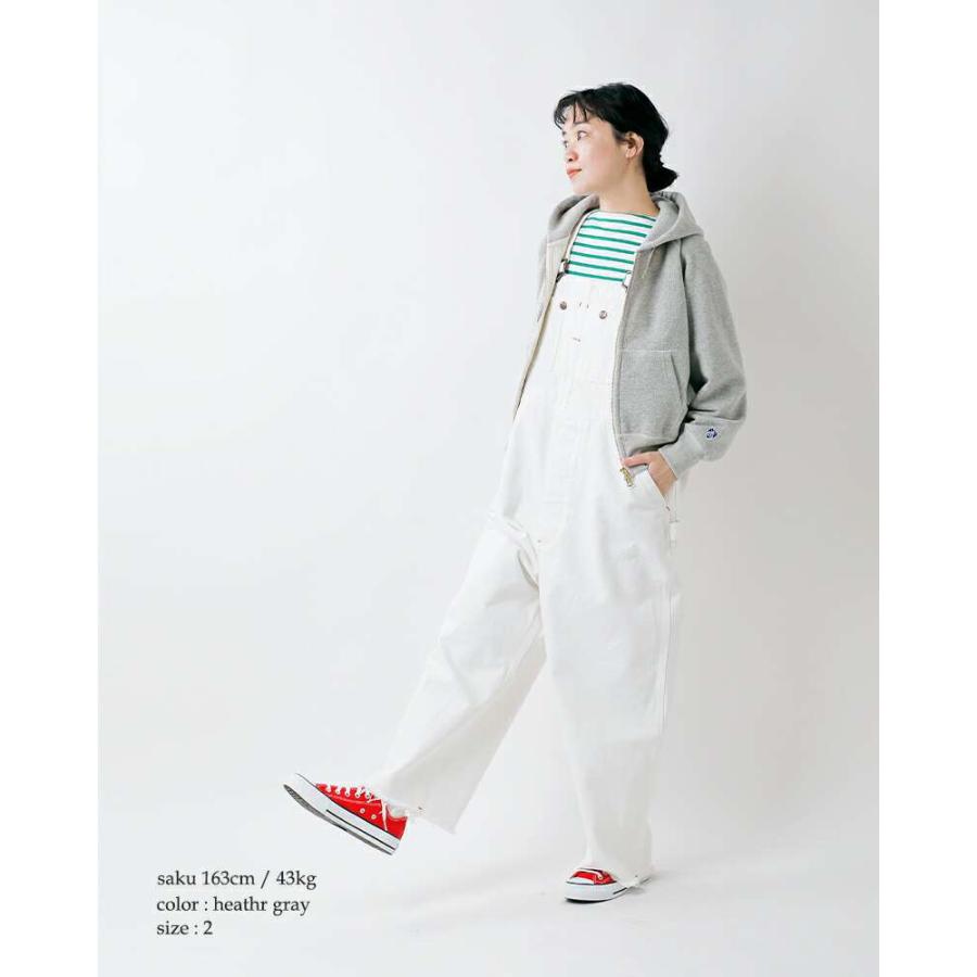 『美品』ORCIVAL　オーシバルの裏毛ジップアップパーカー ORCIVAL オーチバル オーシバル コットン 裏毛 ジップアップ