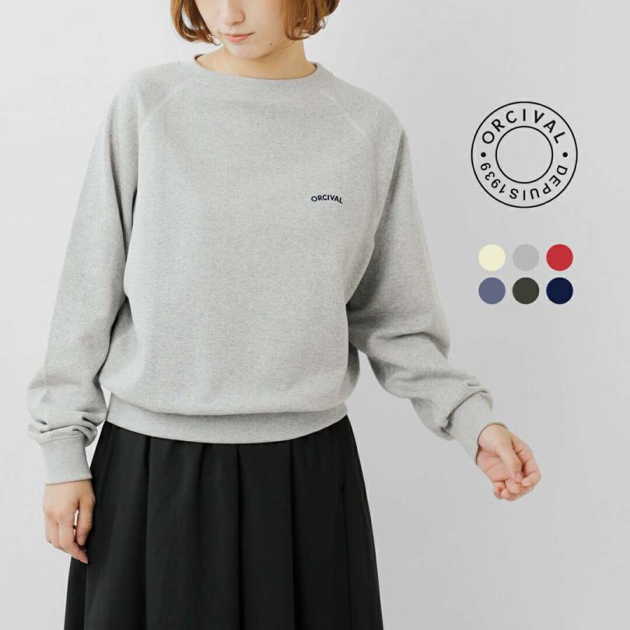 オーシバル ORCIVAL ライトフレンチテリーボートネックスエット グレー 2 ORCIVAL オーチバル オーシバル ライトフレンチテリー ボート