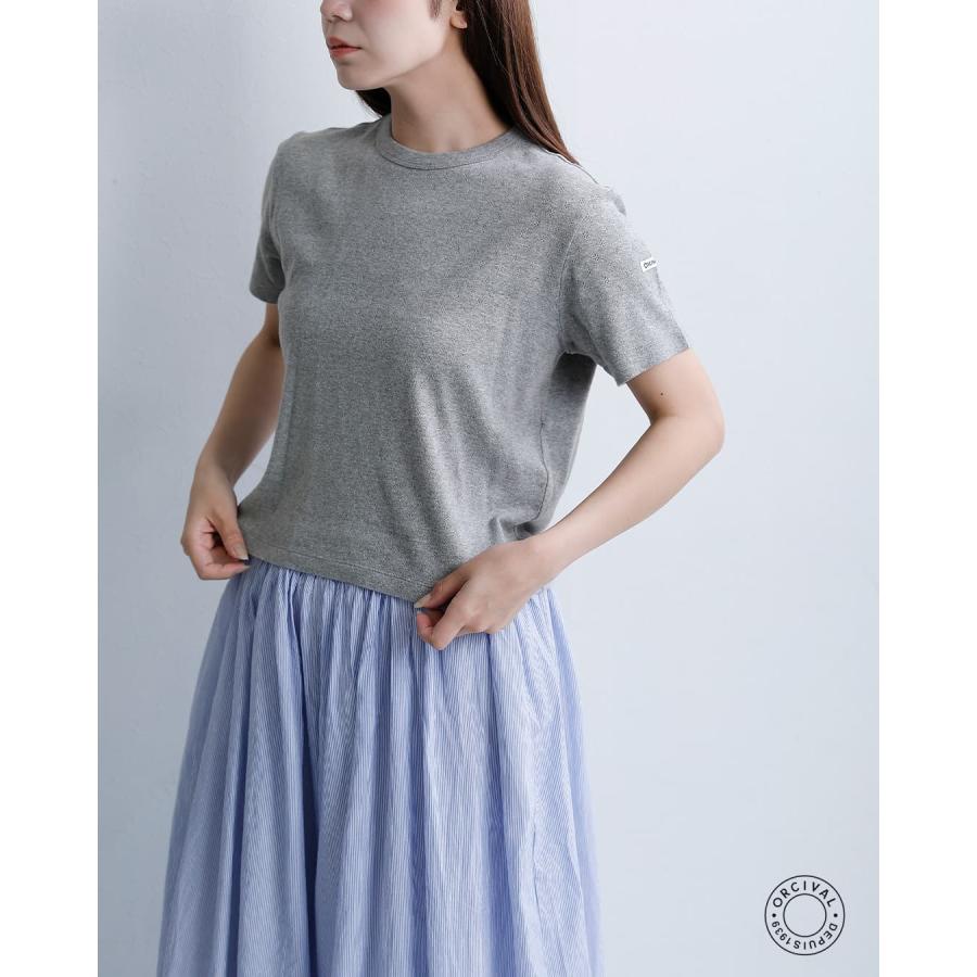 ORCIVAL（オーシバル） オーチバル パターンメッシュ クルーネック