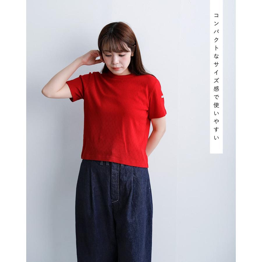 ORCIVAL（オーシバル） オーチバル パターンメッシュ クルーネック