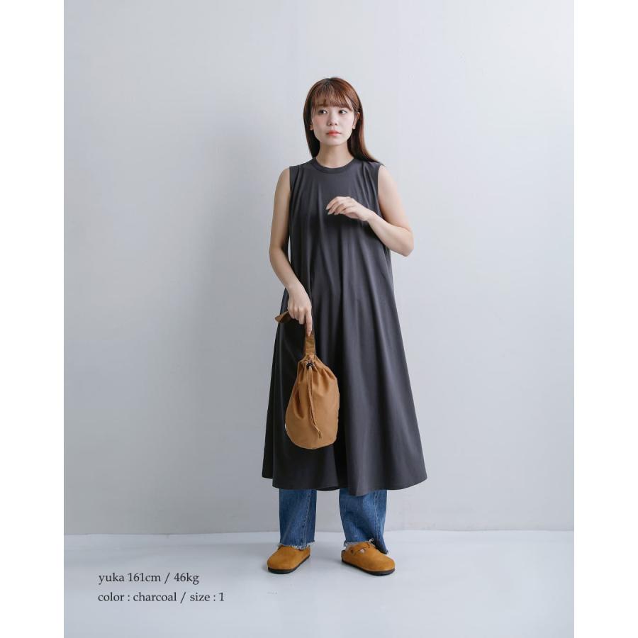 オーチバル ORCIVAL オーシバル コットン天竺 Aライン ノースリーブ ワンピース or-c0534oej レディース 春夏海外出荷不可 2026ss新作の画像