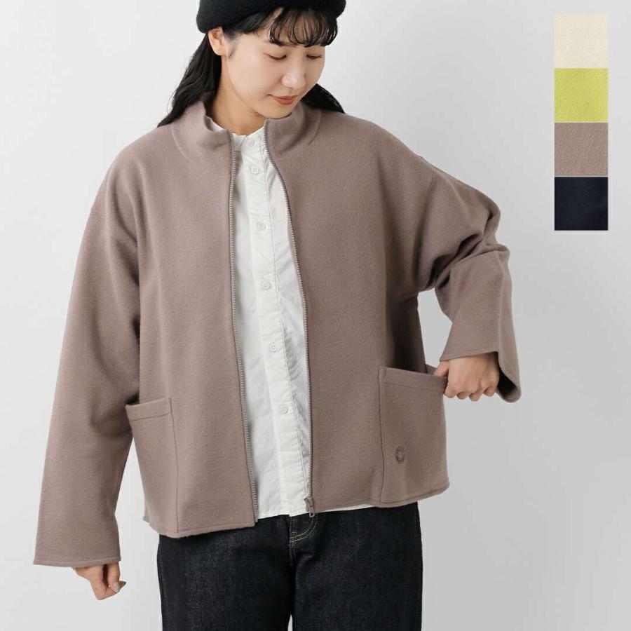 オーチバル　カーディガン　値下げ ORCIVAL オーチバル オーシバル ボイルドウールジャージー