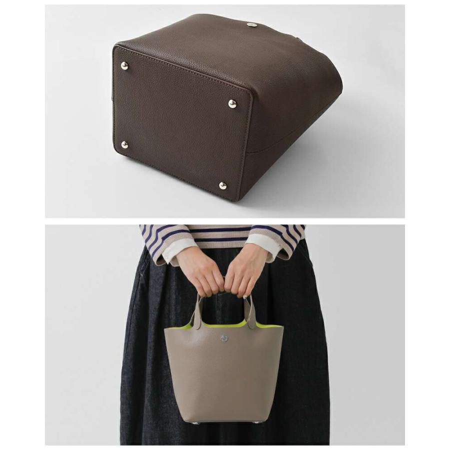 ORCIVAL（オーシバル） オーチバル ダブルフェイスレザー ハンドバッグ