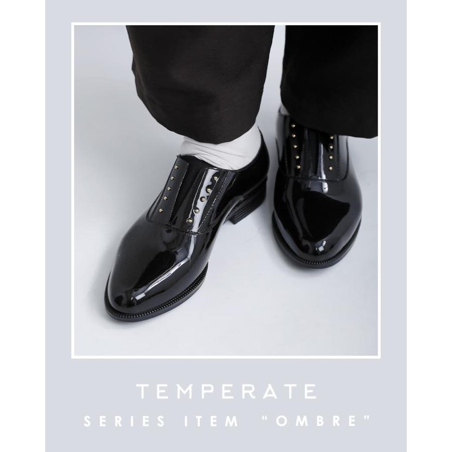 TEMPERATE（テンパレイト） オックスフォード レースアップ レイン