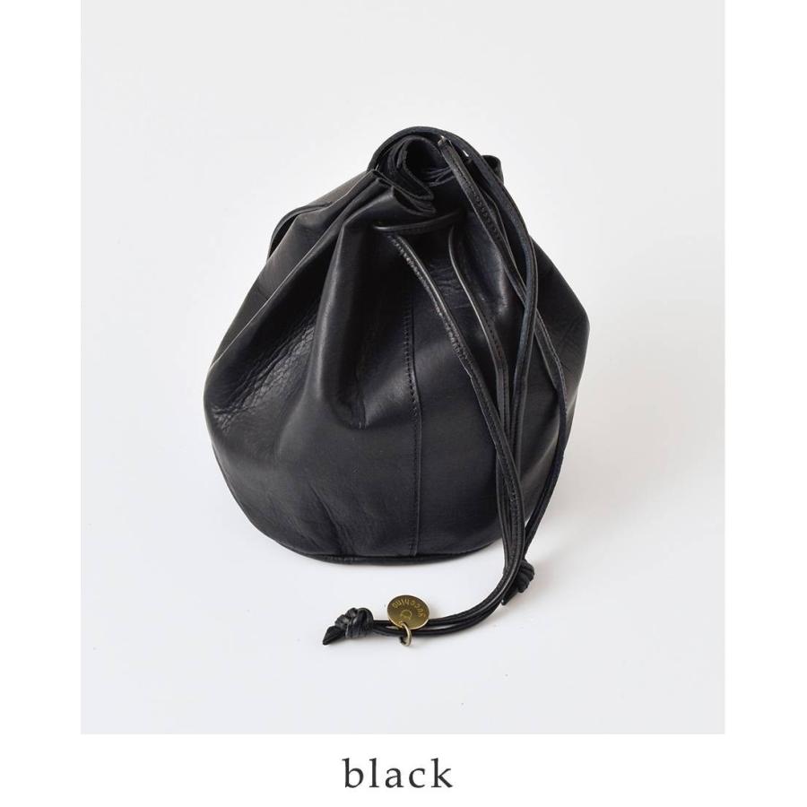 yucchino（ユッキーノ） レザー 巾着バッグ OTONA eco-bag petit otona
